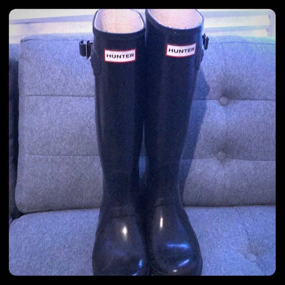 Hunter rain boots